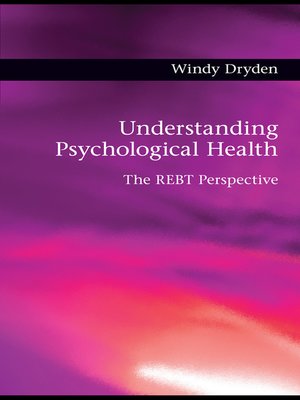 cover image of Understanding Psychological Health